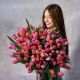 Букет из 101 тюльпана