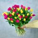 Букет из 51 тюльпана